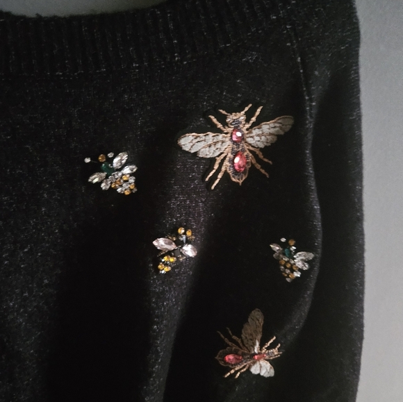 Loralette Bejeweled Sweater Women Plus Size (3X) - Picture 2 of 4